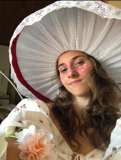 Portrait de Margot, l’artiste